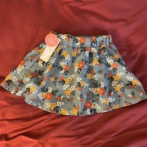 Baileys Blossoms Floral Flow Skirt